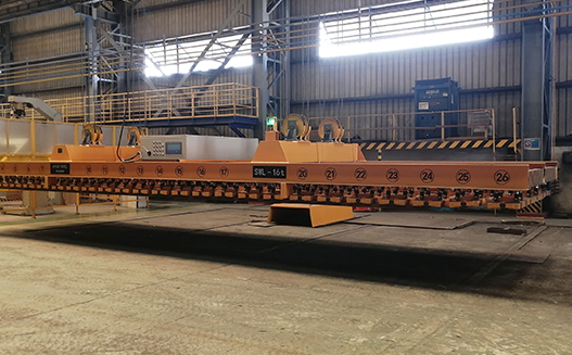 HM5磁力吊具_鋼板切割線上下料吊具