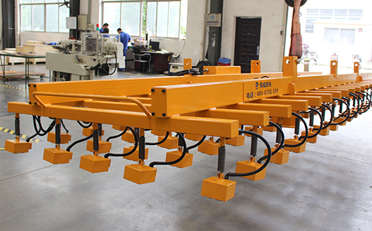 HM5磁力吊具_鋼板切割線上下料吊具