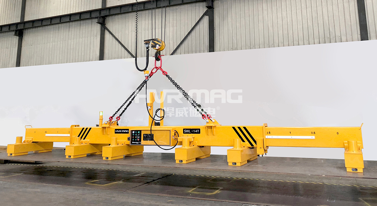 為什么伸縮梁電永磁吊具在鋼鐵行業(yè)如此受歡迎？