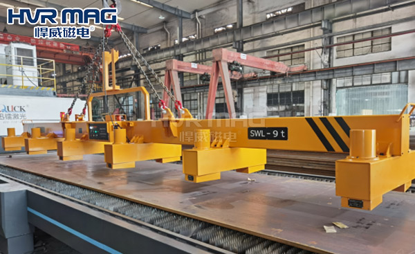 鋼板激光切割上料該如何吊裝？