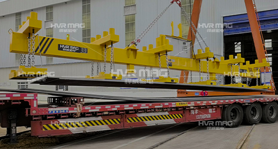 HM6電永磁吊具_吊運多張鋼板吊具